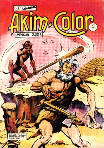 Scan de la Couverture Akim Color n 104